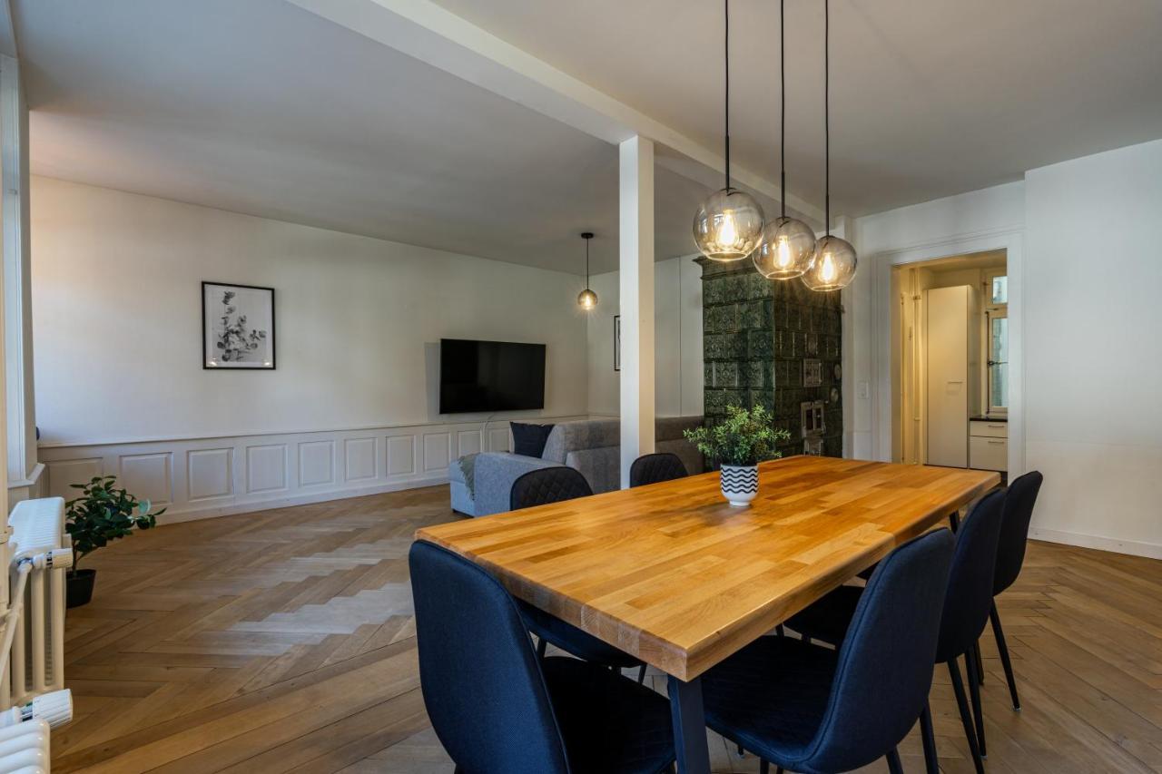 Historische Wohnung Im Herzen Der Thuner Altstadt Eksteriør bilde